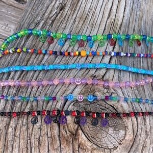 Handmade Peace Sign Necklaces